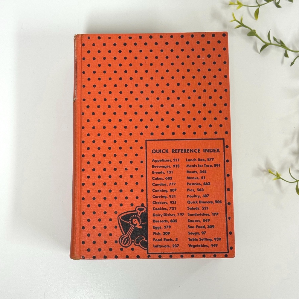 The Culinary Arts Institute Encyclopedia Cookbook 1948- Large Vintage cookbook